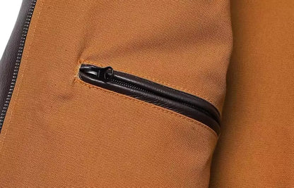 Classic A-2 Style Leather Bomber Jacket - Classic A-2 Leather Bomber Jacket for Men | Stylish & Durable Alex Shogun Men's Clothes