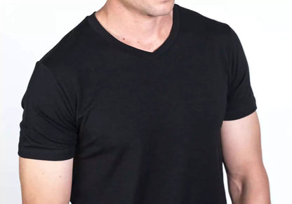 Classic V-Neck T-Shirt - Classic V-Neck T-Shirt Alex Shogun Men's Clothes