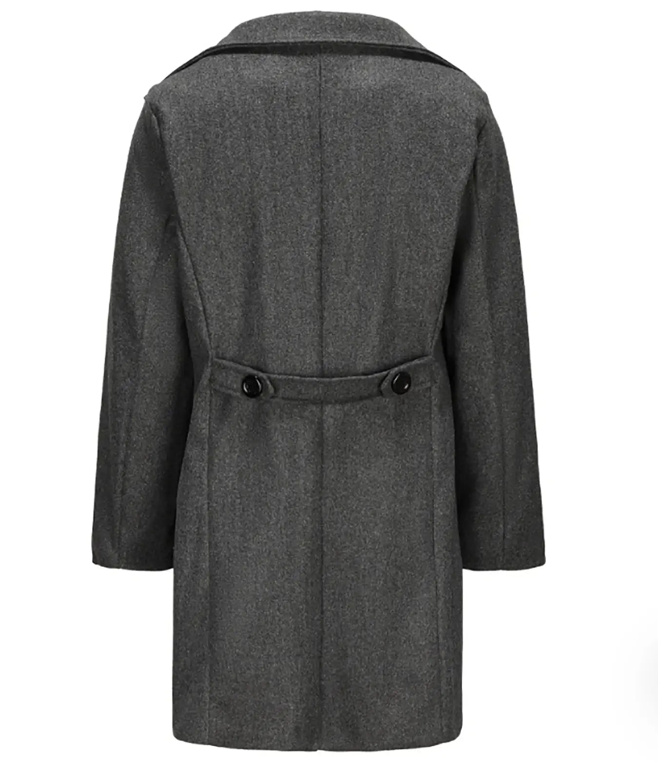 Classic Double-Breasted Wool Coat -  #  Top Shop Classic Double-Breasted Wool Coat: Timeless Elegance 