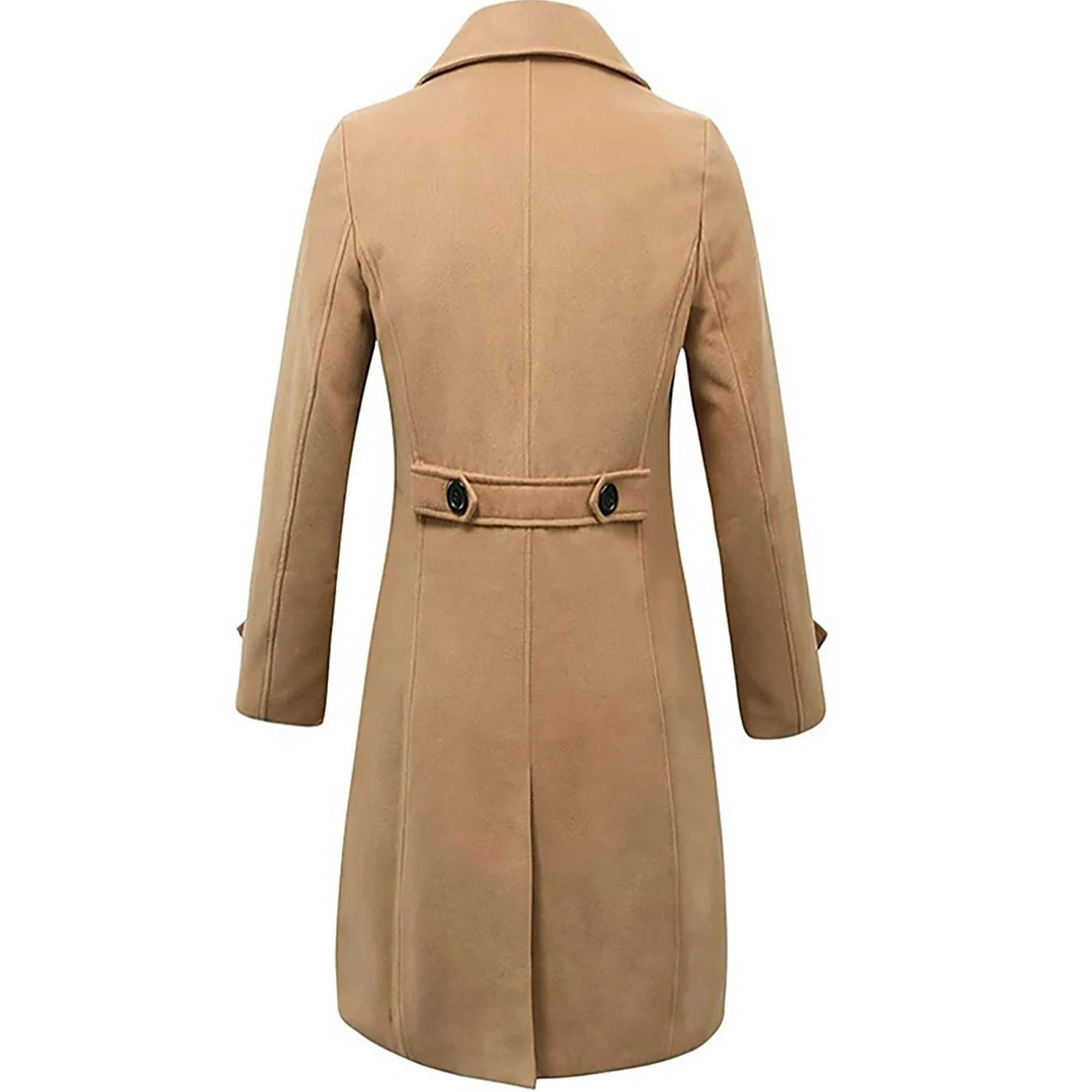 Classic Double-Breasted Wool Coat -  #  Top Shop Classic Double-Breasted Wool Coat: Timeless Elegance 