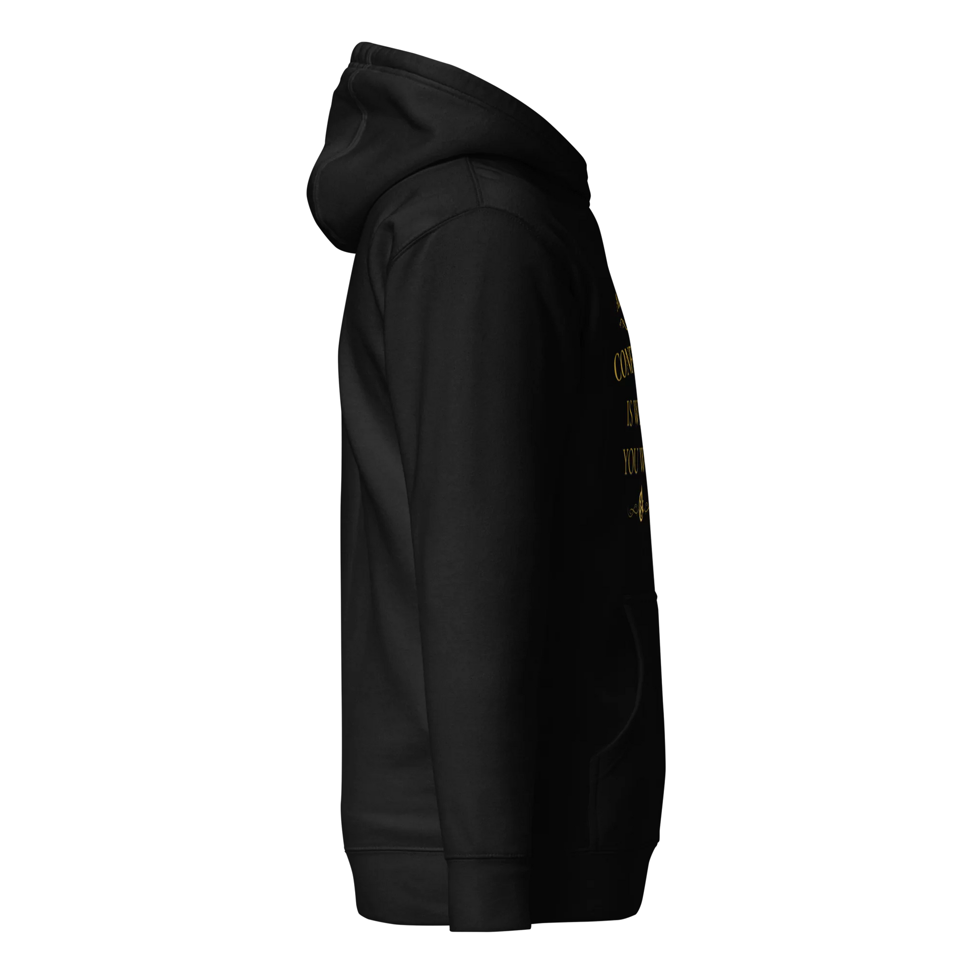 Dark Creed Premium Hoodie - Men's Dark Premium Hoodie | Black Masculine Aesthetic | Alex Shogun Alex Shogun Men's Clothes