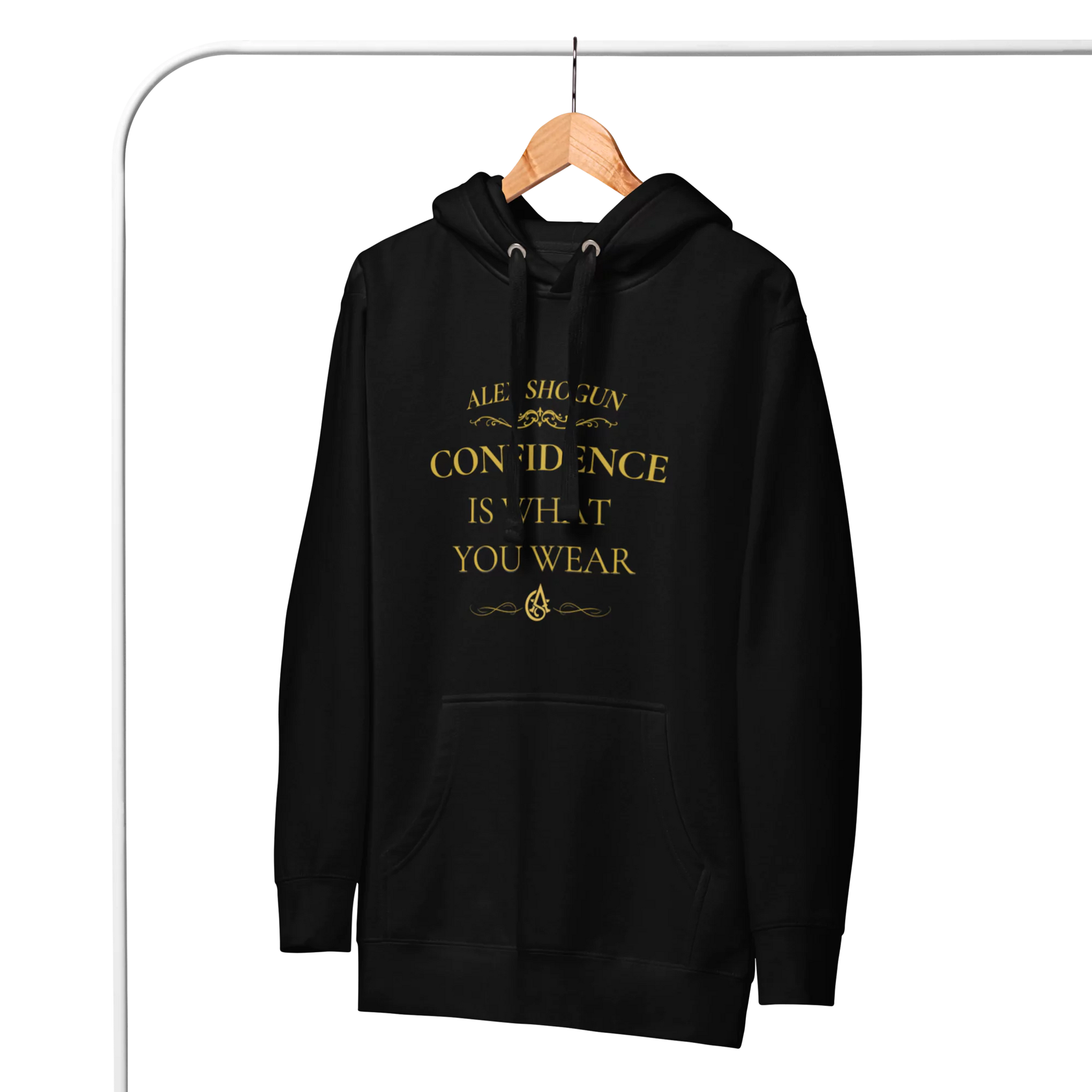 Dark Creed Premium Hoodie - Men's Dark Premium Hoodie | Black Masculine Aesthetic | Alex Shogun Alex Shogun Men's Clothes