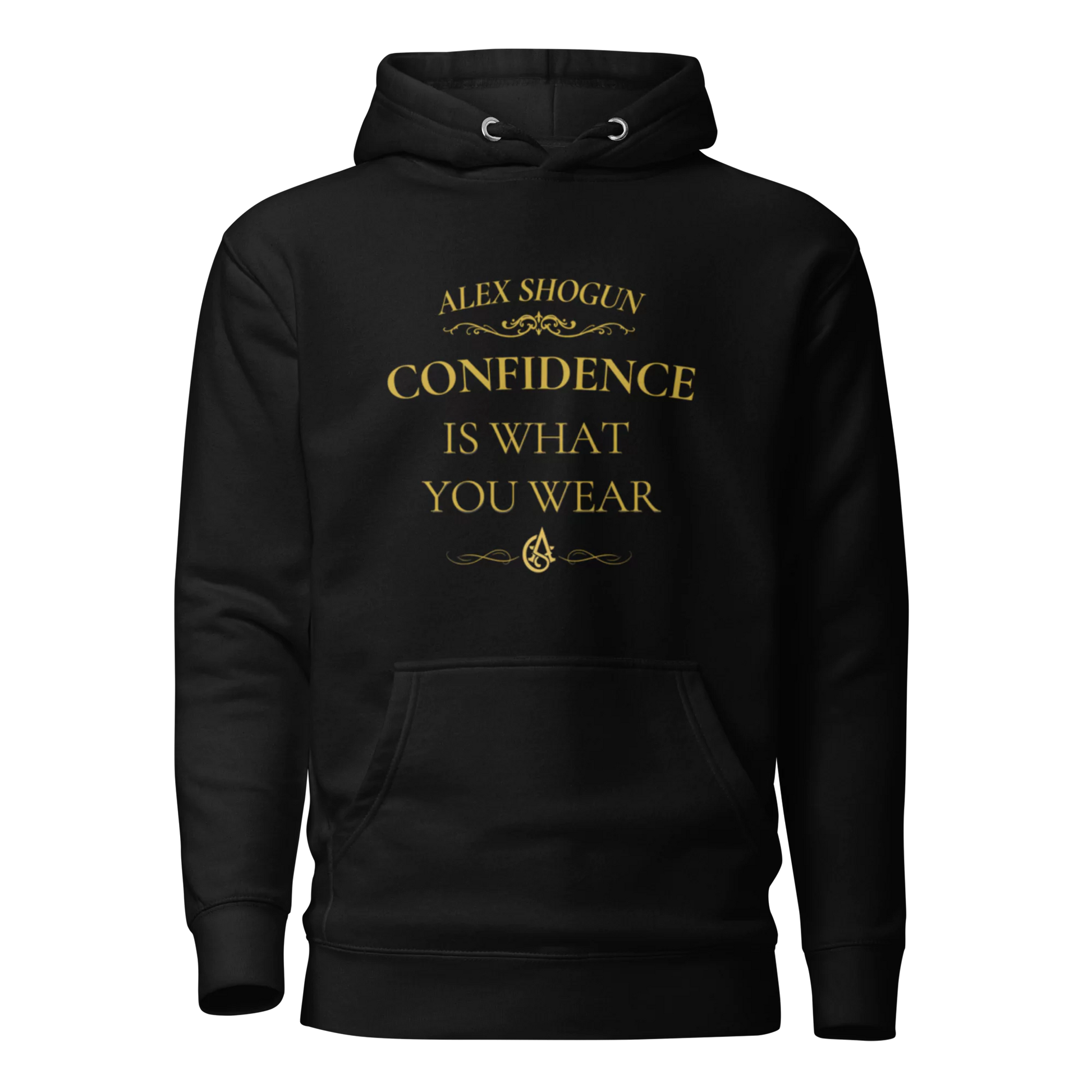 Dark Creed Premium Hoodie - Men's Dark Premium Hoodie | Black Masculine Aesthetic | Alex Shogun Alex Shogun Men's Clothes