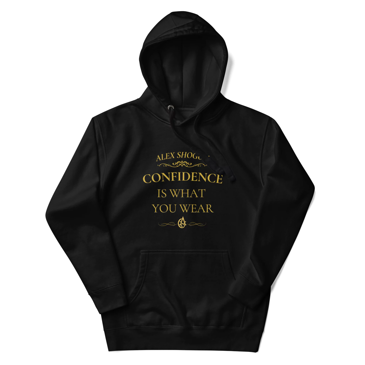 Dark Creed Premium Hoodie - Men's Dark Premium Hoodie | Black Masculine Aesthetic | Alex Shogun Alex Shogun Men's Clothes