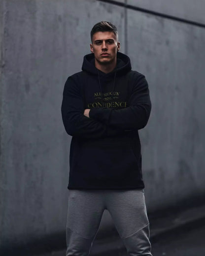 Dark Creed Premium Hoodie - Men's Dark Premium Hoodie | Black Masculine Aesthetic | Alex Shogun Alex Shogun Men's Clothes