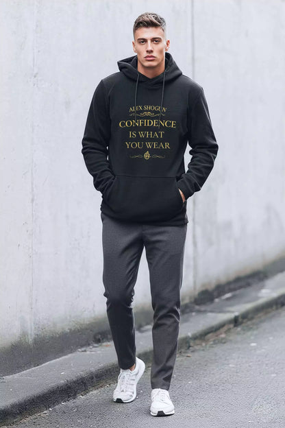 Dark Creed Premium Hoodie - Men's Dark Premium Hoodie | Black Masculine Aesthetic | Alex Shogun Alex Shogun Men's Clothes