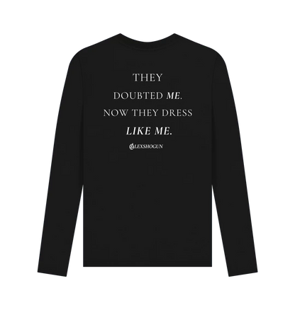 Dressed in Revenge Long-Sleeve AlexShogun - Dressed in Revenge – Luxury Long Sleeve T-Shirt | Alex Shogun Alex Shogun Men's Clothes
