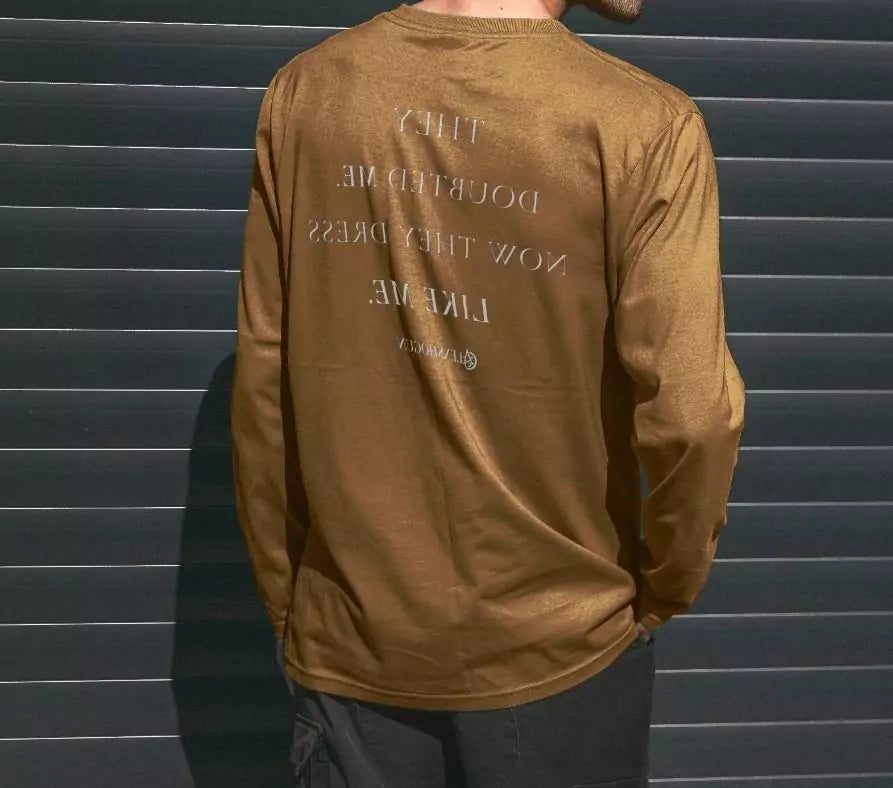 Dressed in Revenge Long-Sleeve AlexShogun - Dressed in Revenge – Luxury Long Sleeve T-Shirt | Alex Shogun Alex Shogun Men's Clothes
