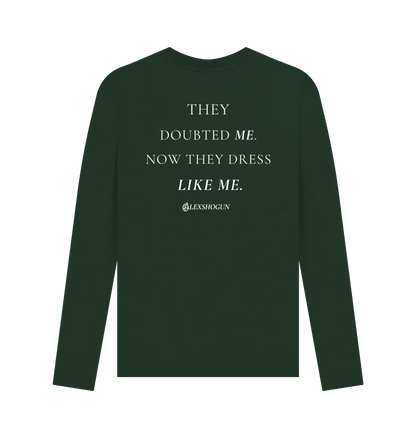 Dressed in Revenge Long-Sleeve AlexShogun - Dressed in Revenge – Luxury Long Sleeve T-Shirt | Alex Shogun Alex Shogun Men's Clothes
