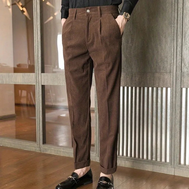 Classic Corduroy Trousers - Classic Corduroy Trousers Alex Shogun Men's Clothes