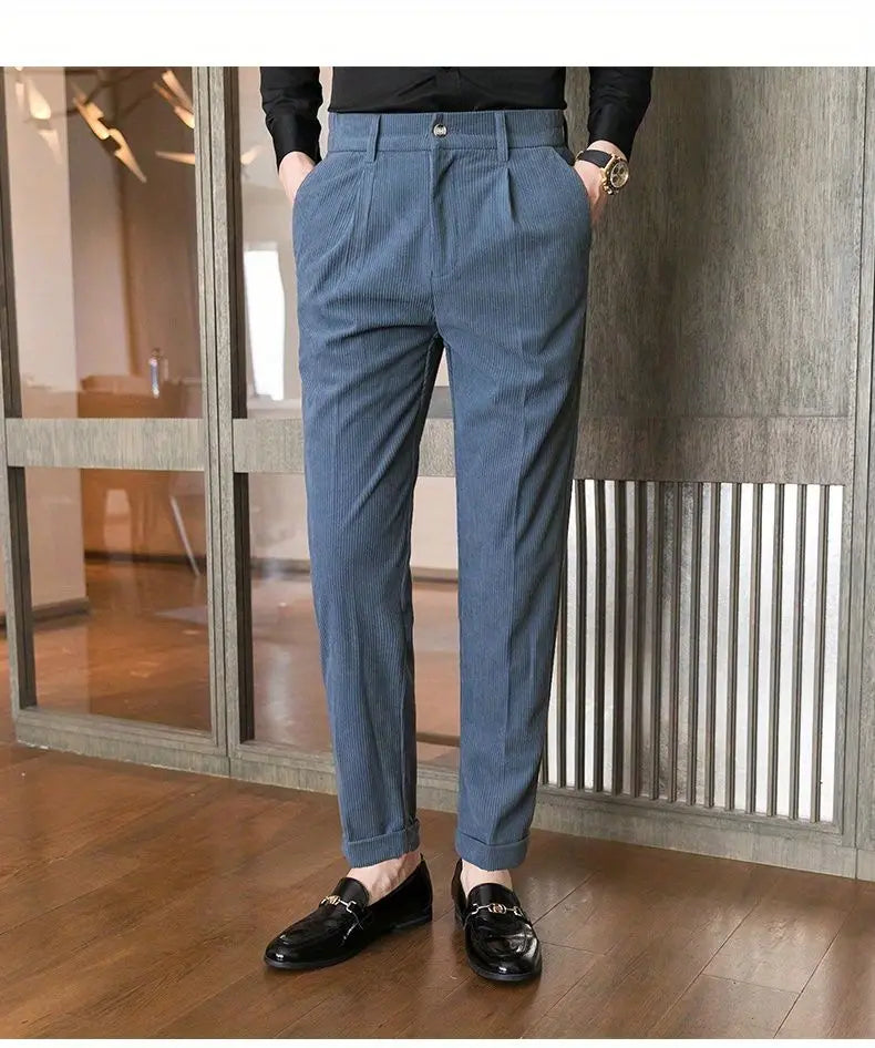 Classic Corduroy Trousers - Classic Corduroy Trousers Alex Shogun Men's Clothes