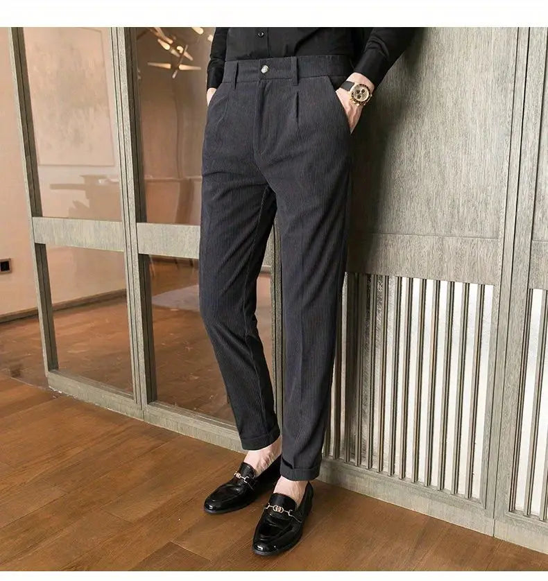 Classic Corduroy Trousers - Classic Corduroy Trousers Alex Shogun Men's Clothes