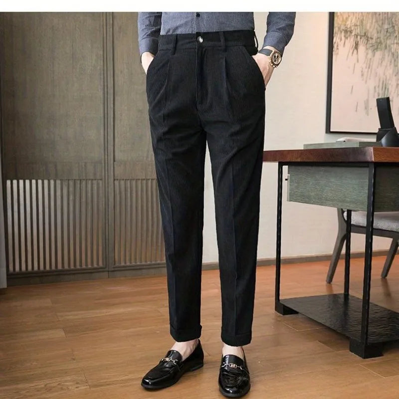Classic Corduroy Trousers - Classic Corduroy Trousers Alex Shogun Men's Clothes