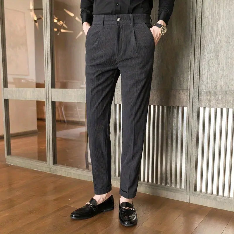 Classic Corduroy Trousers - Classic Corduroy Trousers Alex Shogun Men's Clothes