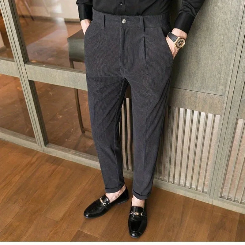 Classic Corduroy Trousers - Classic Corduroy Trousers Alex Shogun Men's Clothes
