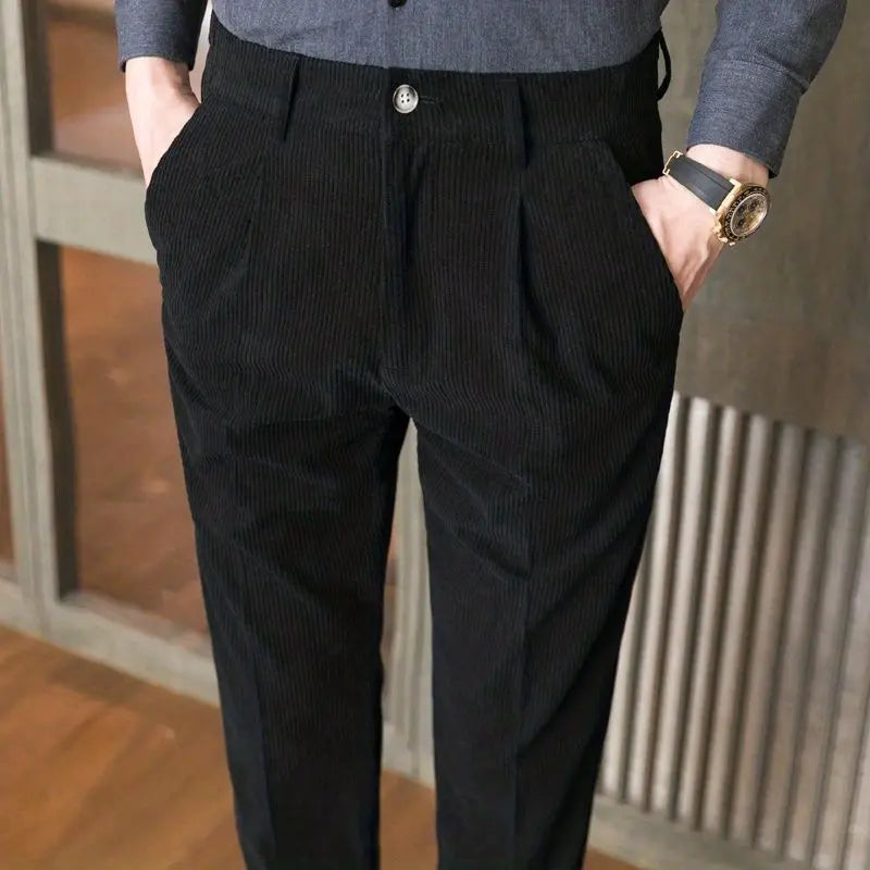 Classic Corduroy Trousers - Classic Corduroy Trousers Alex Shogun Men's Clothes