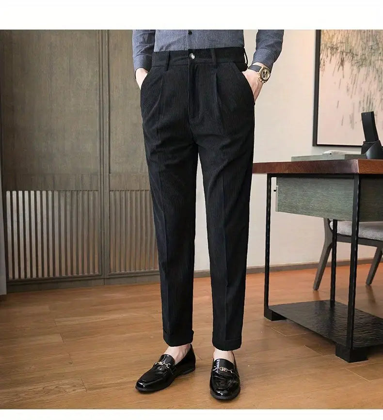 Classic Corduroy Trousers - Classic Corduroy Trousers Alex Shogun Men's Clothes