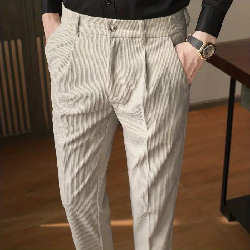 Classic Corduroy Trousers - Classic Corduroy Trousers Alex Shogun Men's Clothes