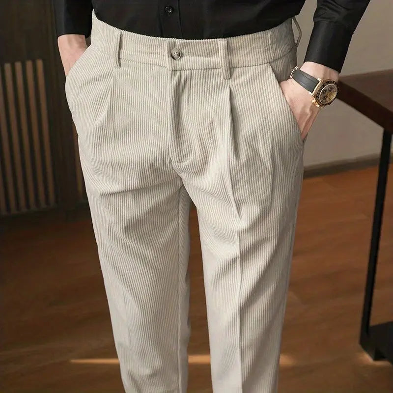 Classic Corduroy Trousers - Classic Corduroy Trousers Alex Shogun Men's Clothes