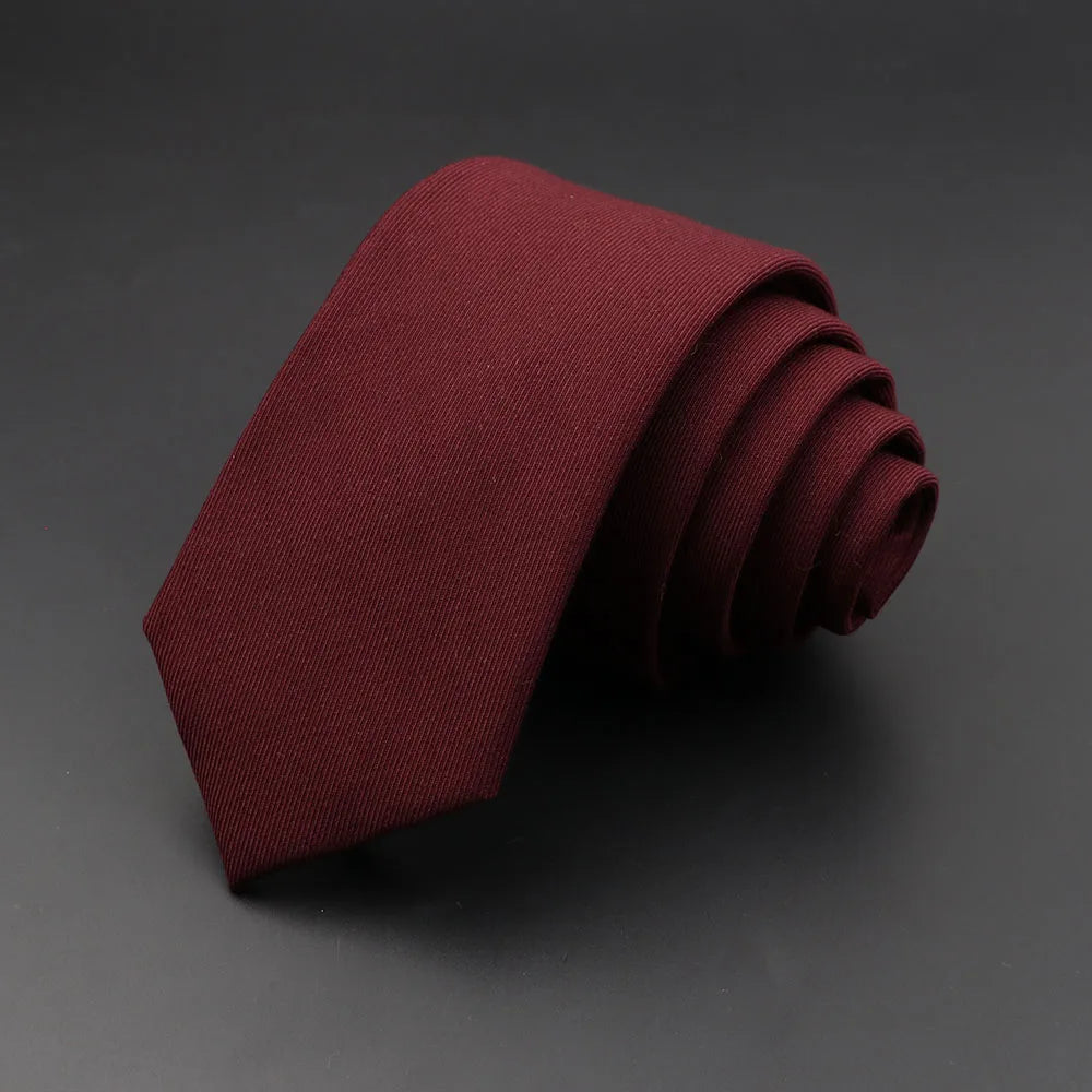 Signature Matte Cotton Tie (6cm) | Alex Shogun - Signature Matte Cotton Tie (6cm) | Alex Shogun Alex Shogun Men's Clothes
