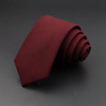 Signature Matte Cotton Tie (6cm) | Alex Shogun - Signature Matte Cotton Tie (6cm) | Alex Shogun Alex Shogun Men's Clothes