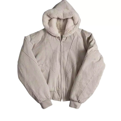 Hooded Oversized Jacket - Men's Oversized Hooded Jacket - Loose Fit, Warm & Urban Style Alex Shogun Men's Clothes