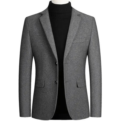 Kingsman Wool Blazer - Men's Wool Blazer | Single Breasted Smart Casual Jacket | Alex Shogun Alex Shogun Men's Clothes