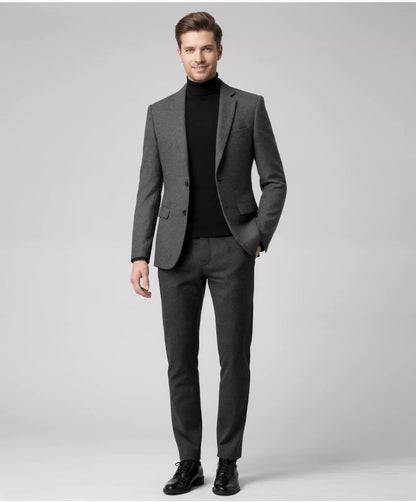 Kingsman Wool Blazer - Men's Wool Blazer | Single Breasted Smart Casual Jacket | Alex Shogun Alex Shogun Men's Clothes