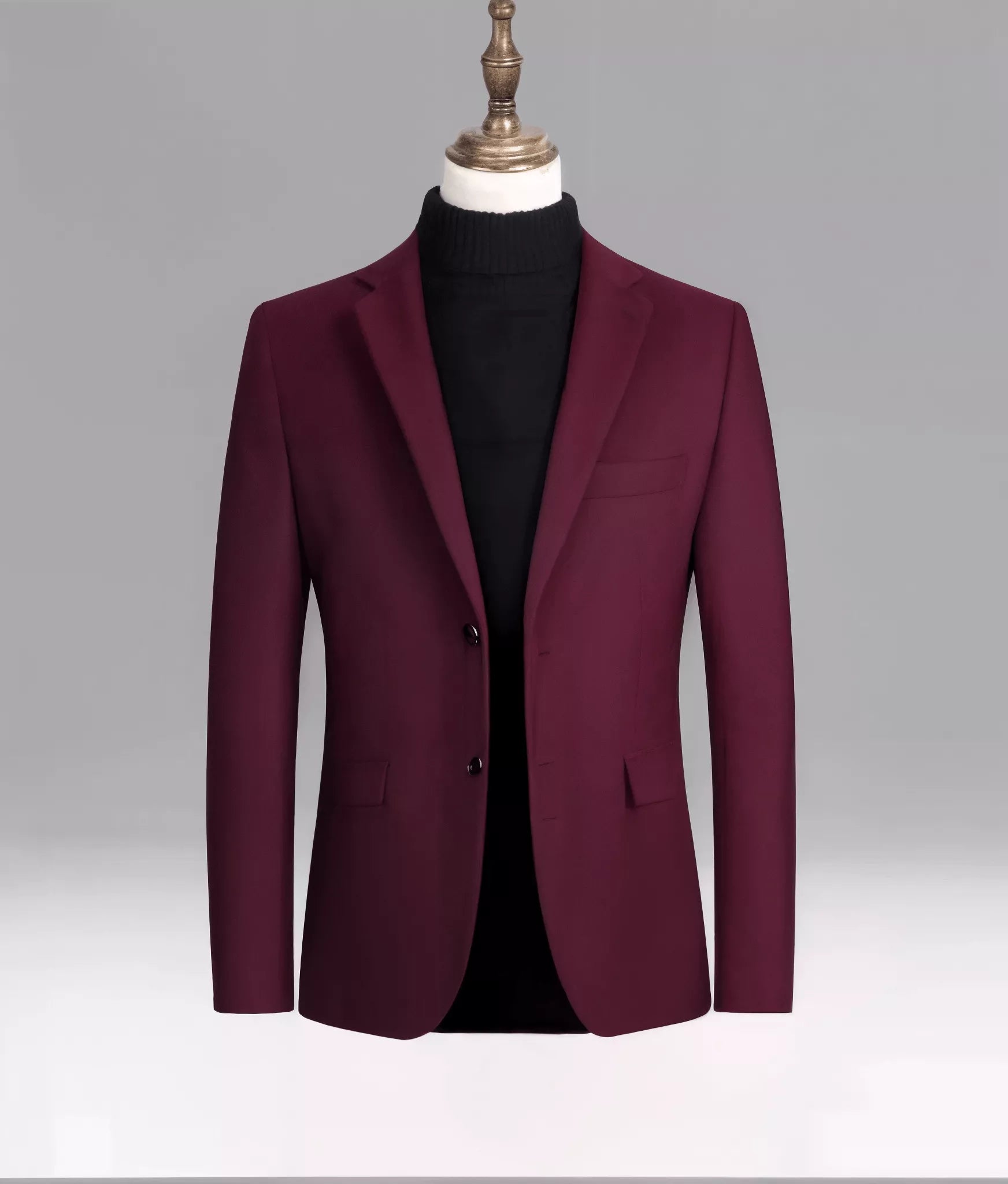 Kingsman Wool Blazer - Men's Wool Blazer | Single Breasted Smart Casual Jacket | Alex Shogun Alex Shogun Men's Clothes