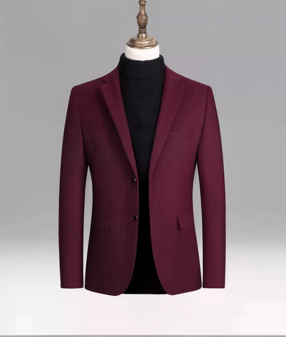 Kingsman Wool Blazer - Men's Wool Blazer | Single Breasted Smart Casual Jacket | Alex Shogun Alex Shogun Men's Clothes
