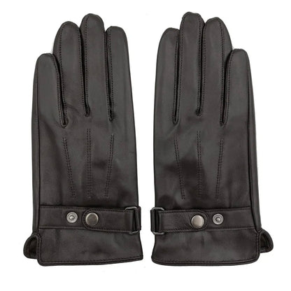 Leather Short Gloves - Alex Shogun Men's Clothes