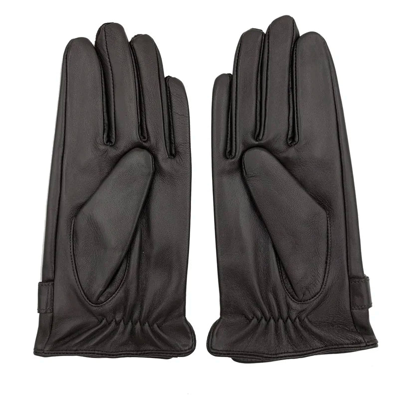 Leather Short Gloves - Alex Shogun Men's Clothes