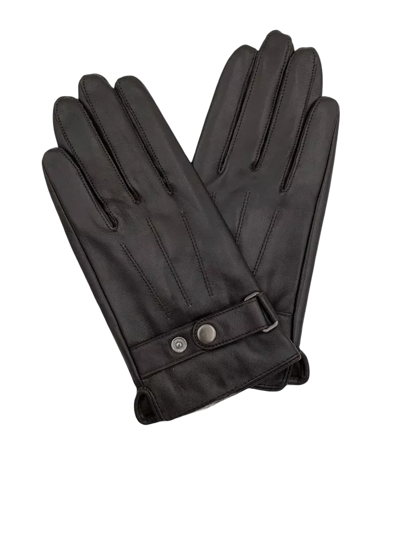 Leather Short Gloves - Alex Shogun Men's Clothes