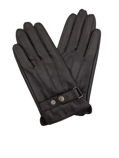 Leather Short Gloves - Alex Shogun Men's Clothes