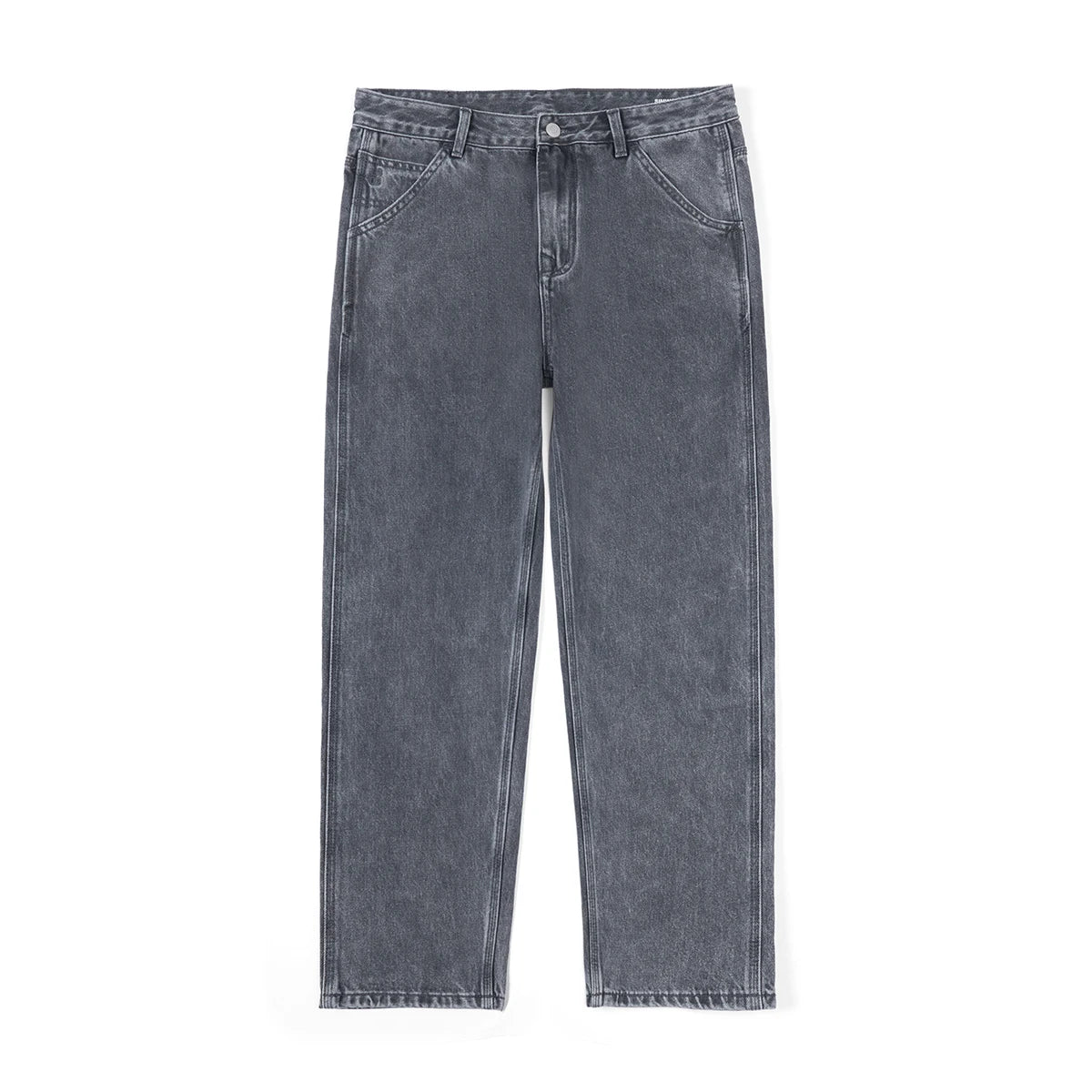 Loose Straight Jeans - Men's Loose Straight Leg Jeans | Relaxed Fit Denim | Alex Shogun Alex Shogun Men's Clothes