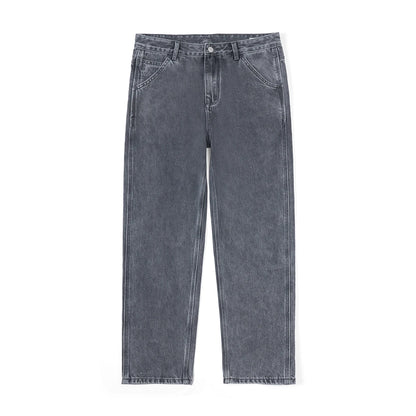 Loose Straight Jeans - Men's Loose Straight Leg Jeans | Relaxed Fit Denim | Alex Shogun Alex Shogun Men's Clothes