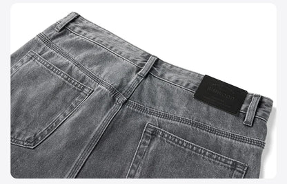 Loose Straight Jeans - Men's Loose Straight Leg Jeans | Relaxed Fit Denim | Alex Shogun Alex Shogun Men's Clothes
