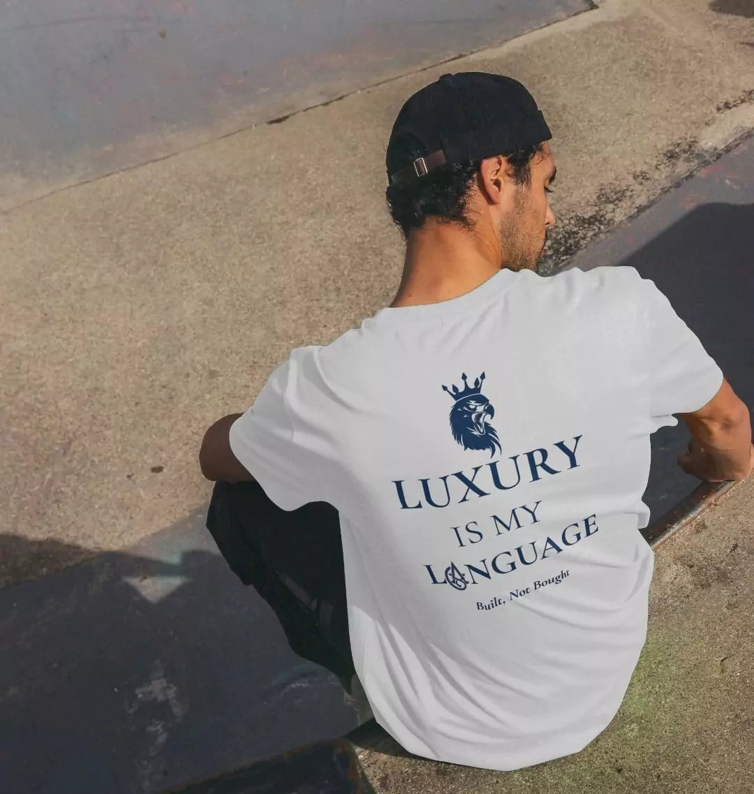 Luxury is My Language T-shirt - Men's Dark Aesthetic Graphic Tee | Luxury Manifesto | Alex Shogun Alex Shogun Men's Clothes