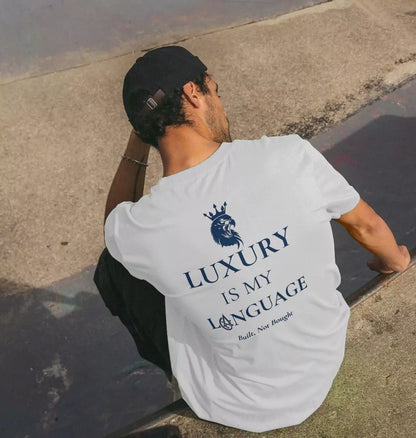 Luxury is My Language T-shirt - Men's Dark Aesthetic Graphic Tee | Luxury Manifesto | Alex Shogun Alex Shogun Men's Clothes