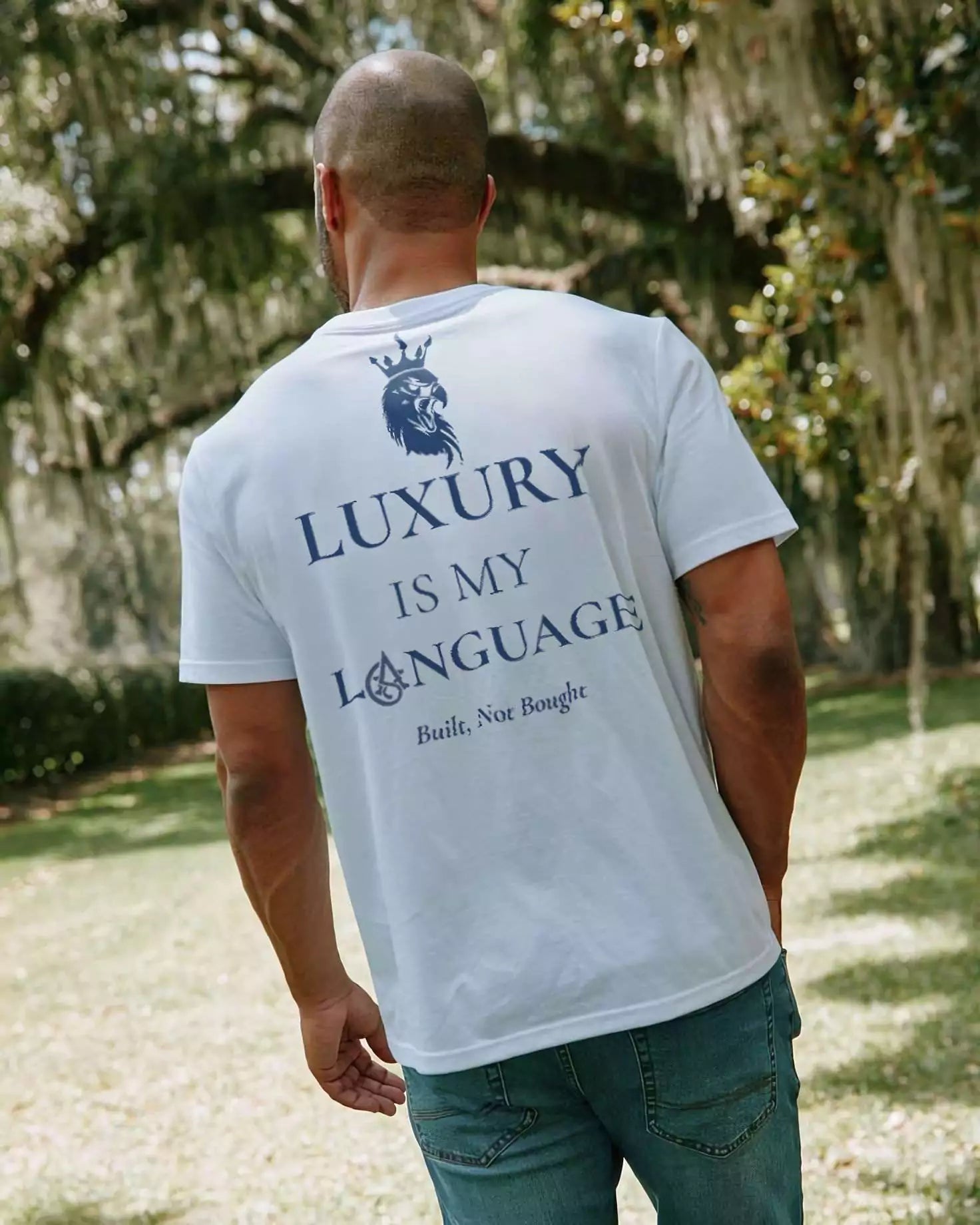 Luxury is My Language T-shirt - Men's Dark Aesthetic Graphic Tee | Luxury Manifesto | Alex Shogun Alex Shogun Men's Clothes