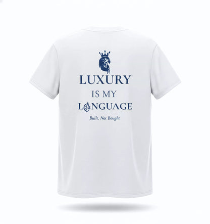 Luxury is My Language T-shirt - Men's Dark Aesthetic Graphic Tee | Luxury Manifesto | Alex Shogun Alex Shogun Men's Clothes