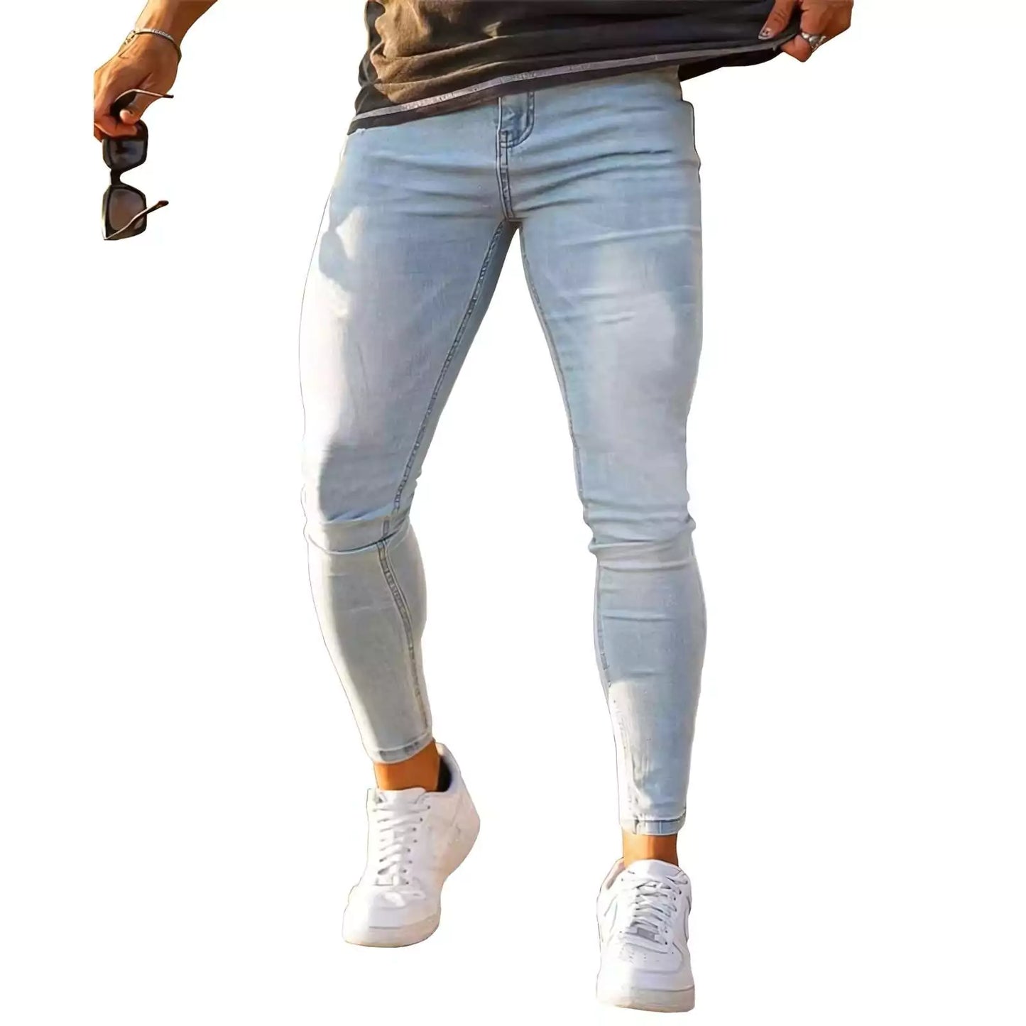 Men's Skinny Jeans AlexShogun - Men's Skinny Jeans AlexShogun Alex Shogun Men's Clothes