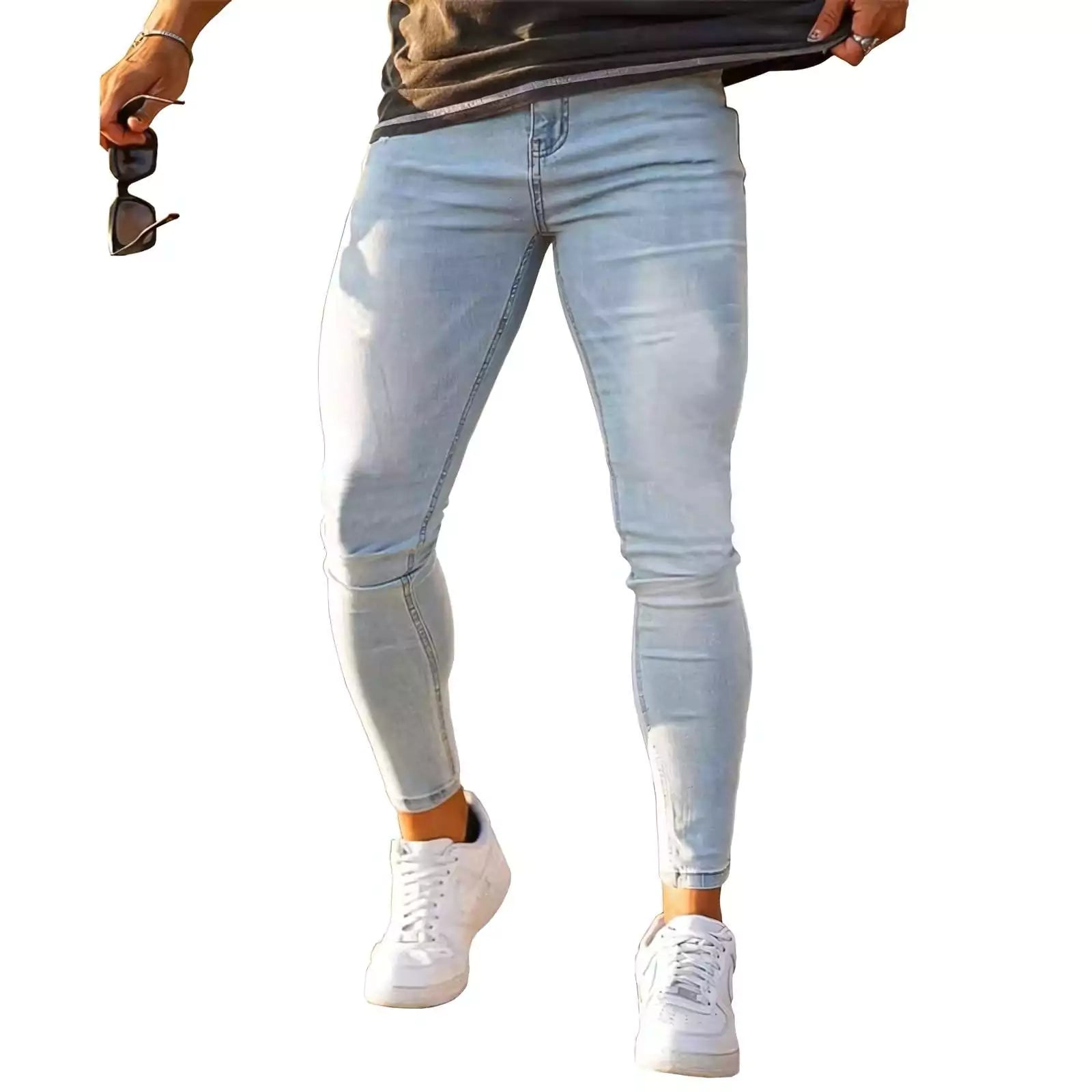 Men's Skinny Jeans AlexShogun - Men's Skinny Jeans AlexShogun Alex Shogun Men's Clothes