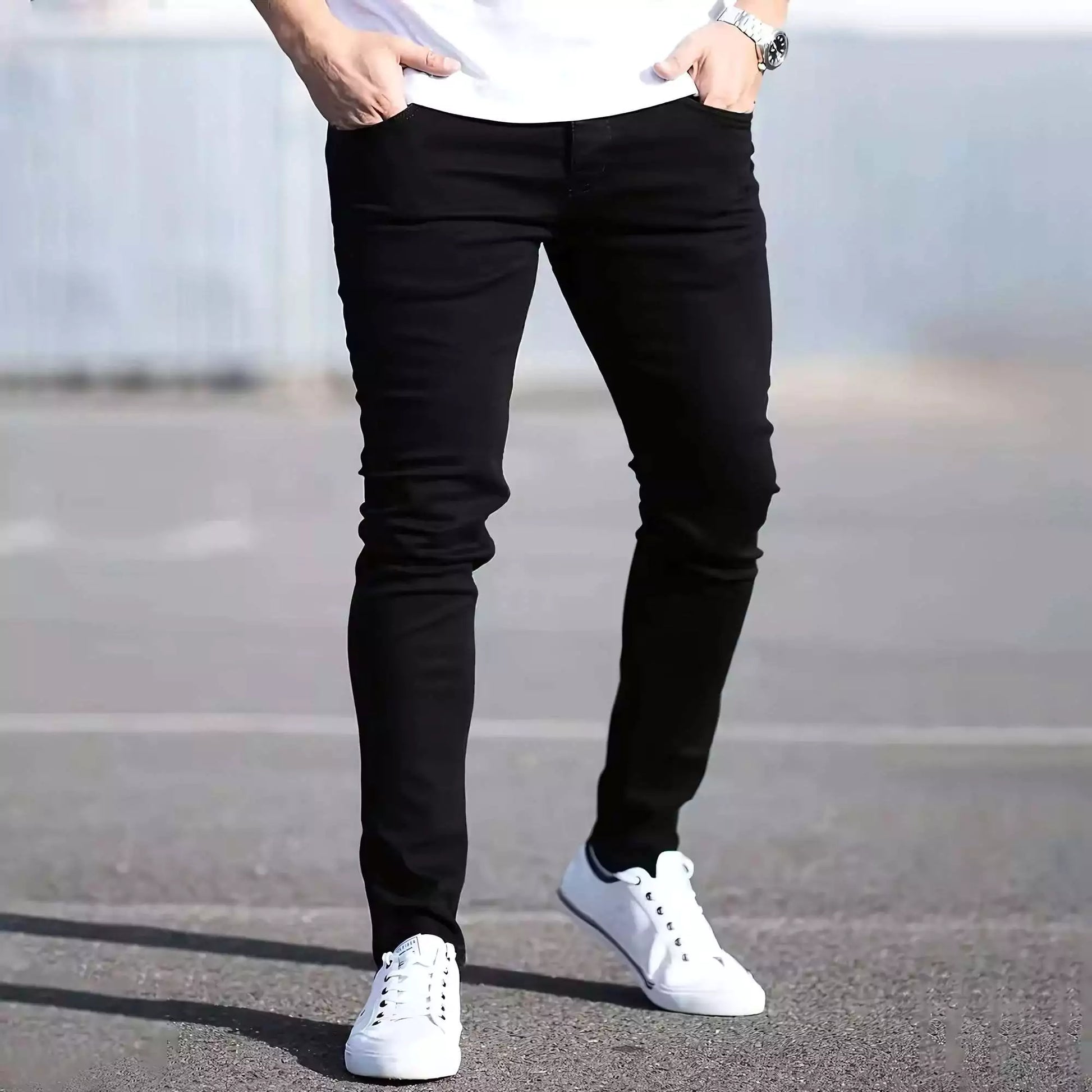 Men's Skinny Jeans AlexShogun - Men's Skinny Jeans AlexShogun Alex Shogun Men's Clothes
