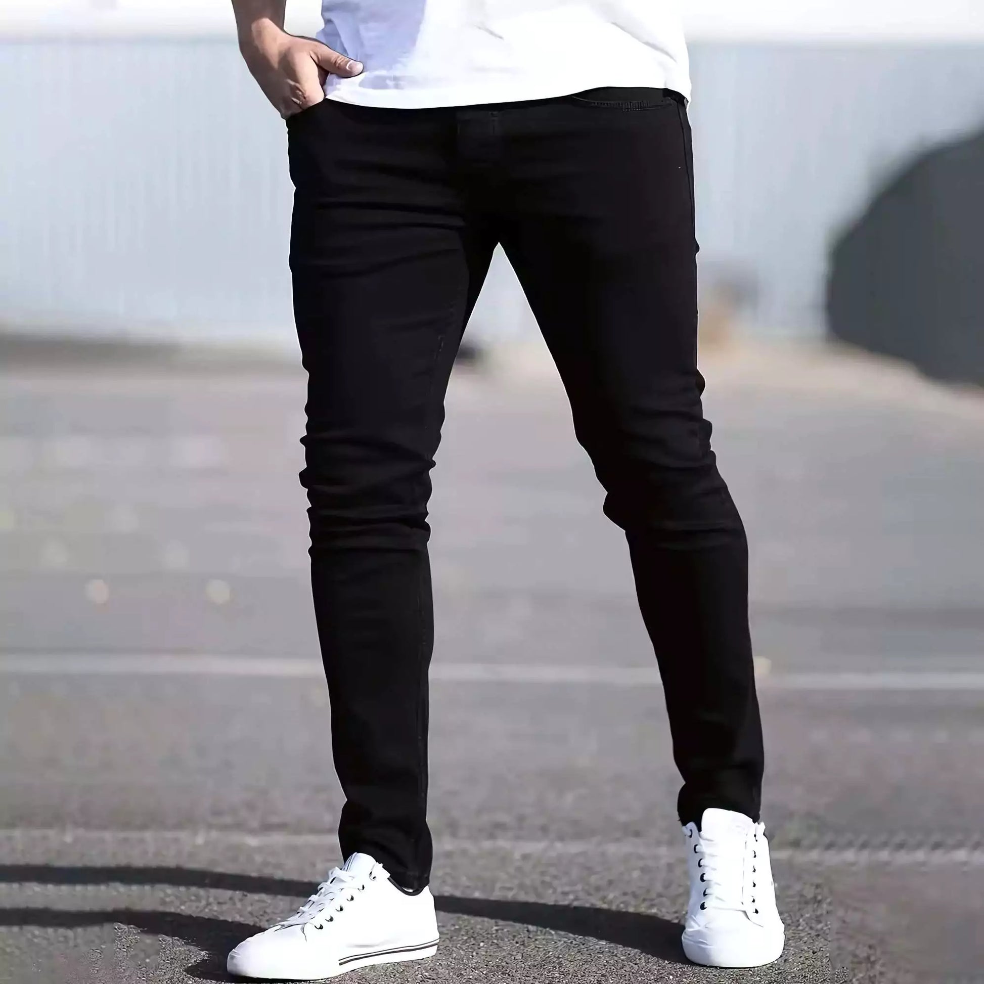 Men's Skinny Jeans AlexShogun - Men's Skinny Jeans AlexShogun Alex Shogun Men's Clothes