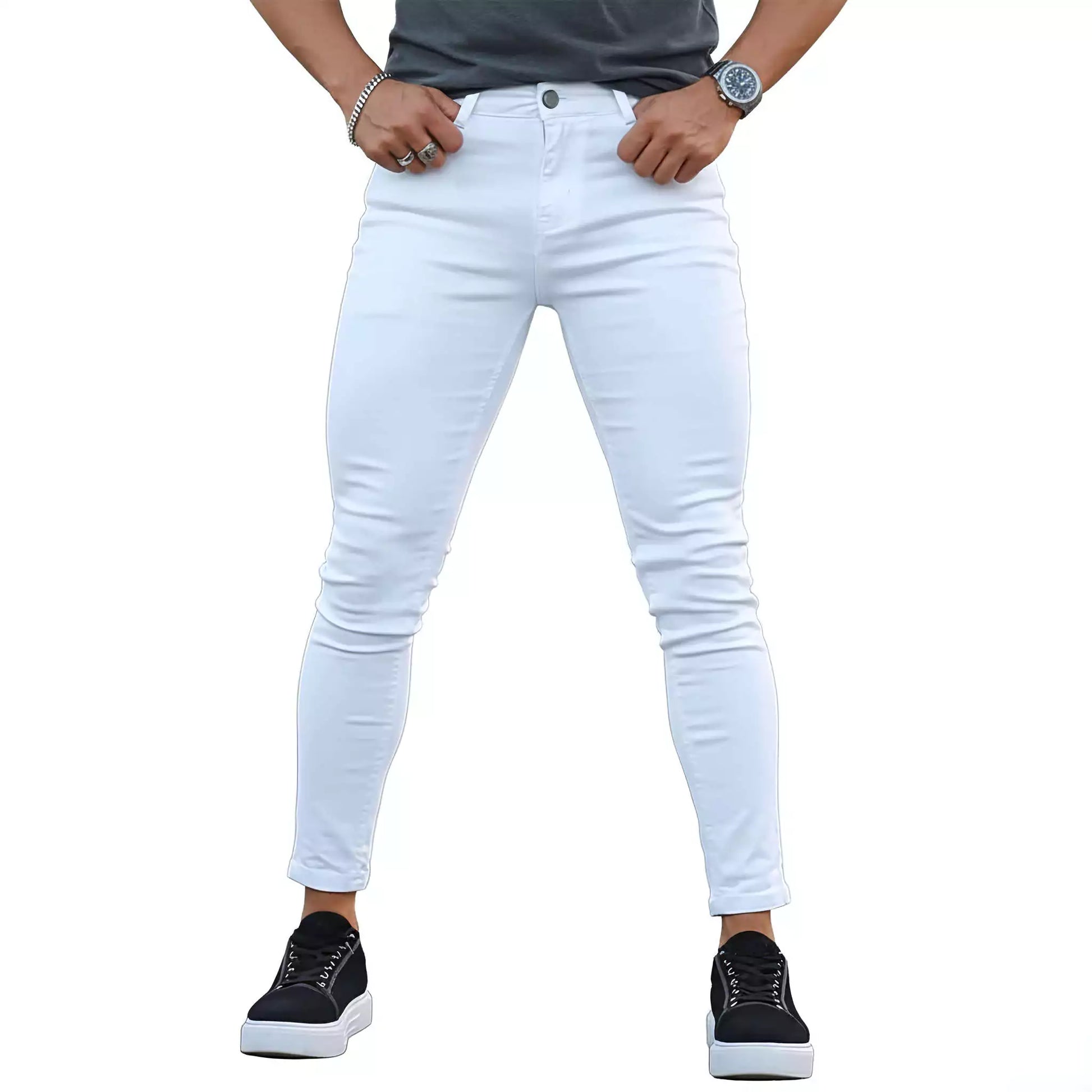 Men's Skinny Jeans AlexShogun - Men's Skinny Jeans AlexShogun Alex Shogun Men's Clothes