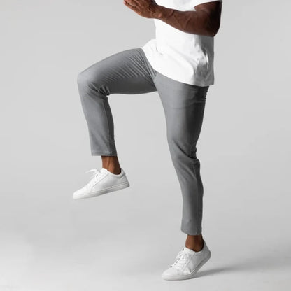 Alex Shogun Stretch Tailored-Fit Trousers - Shop Best Men's Slim Fit Pants: Modern and Comfortable Alex Shogun Men's Clothes