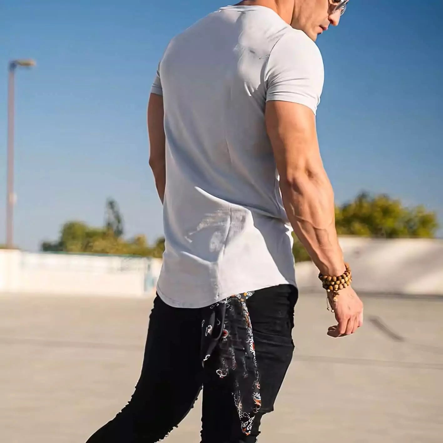 Muscle T-shirts - Fit Men's Muscle T-Shirt - High-Quality Alexshogun Tee for Men Alex Shogun Men's Clothes