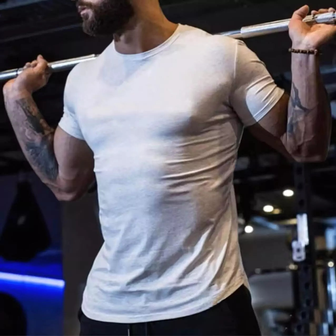 Muscle T-shirts - Fit Men's Muscle T-Shirt - High-Quality Alexshogun Tee for Men Alex Shogun Men's Clothes