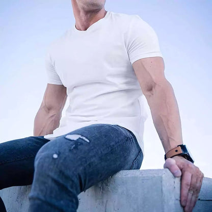 Muscle T-shirts - Fit Men's Muscle T-Shirt - High-Quality Alexshogun Tee for Men Alex Shogun Men's Clothes